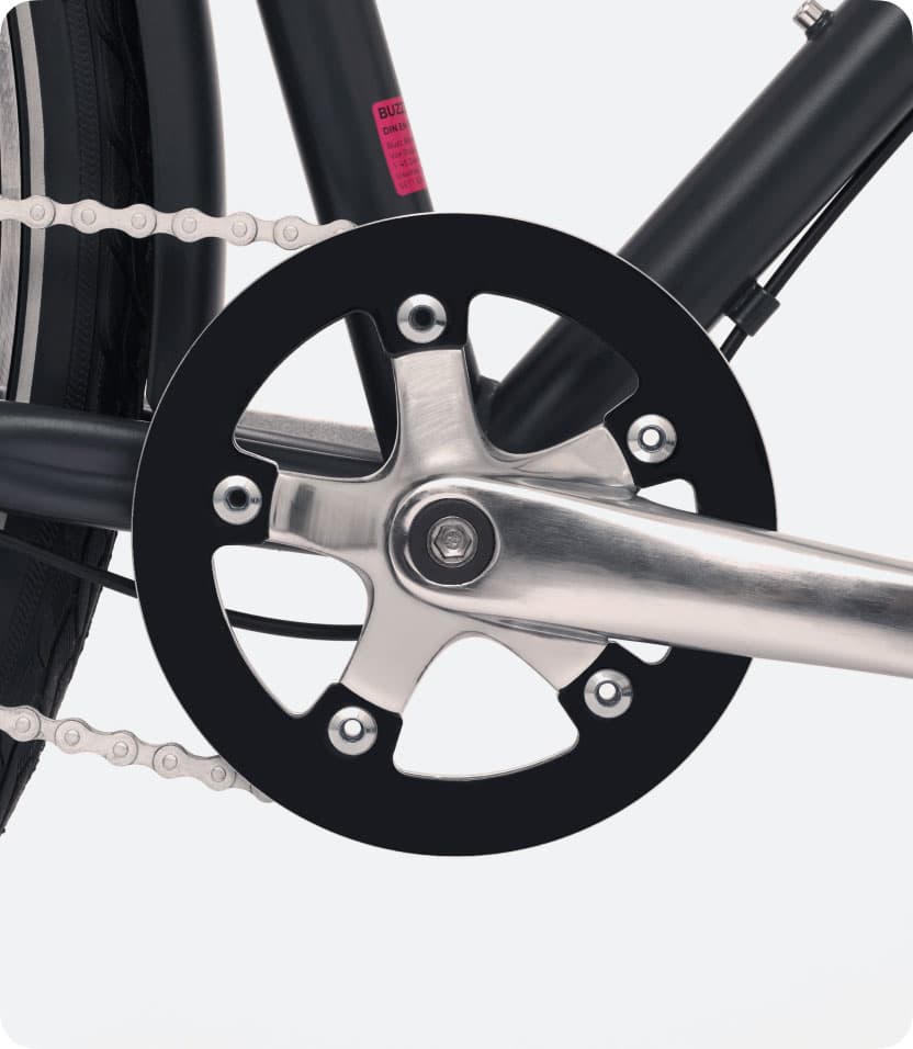 3-speed Shimano gears